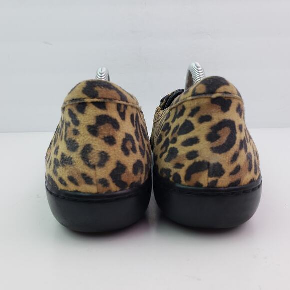 Collection By Clarks Ashland Ballot Womens Size 9 Leopard Slip On Loafer Shoes - Picture 7 of 11